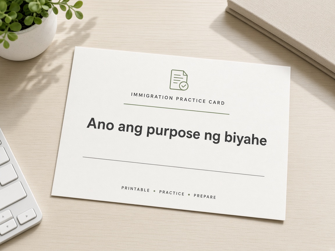 Immigration Practice Card preview